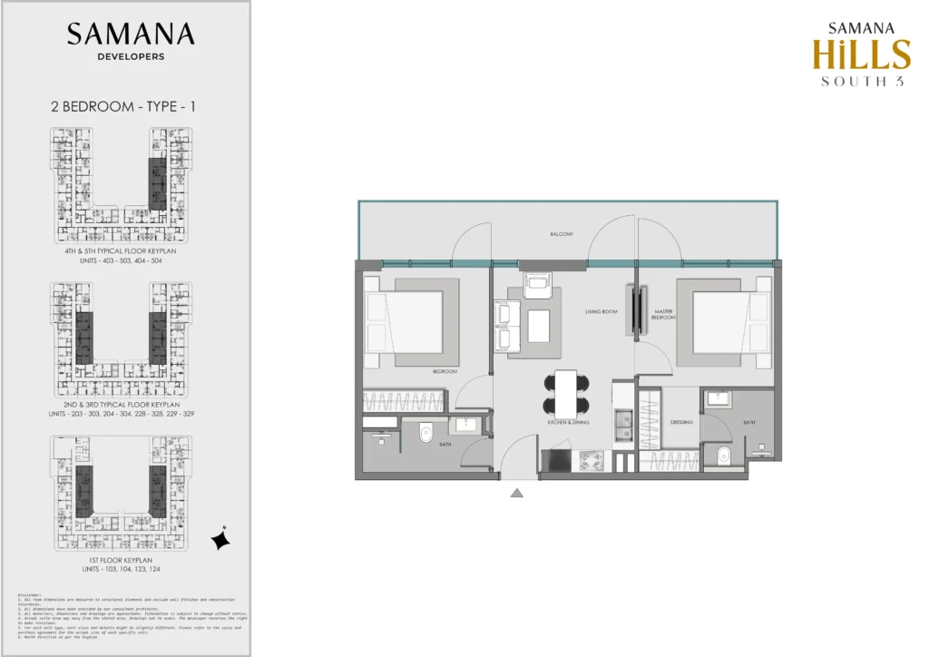Samana Hills South 3 Double Bed Type 1